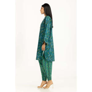 ชุดเซ็ตผ้าฝ้ายผสมวิสโคสพิมพ์ลายลำลอง รุ่น IPST-55284 ผ้าเครป สำหรับฤดูใบไม้ผลิ/ฤดูร้อน - Product Image 6