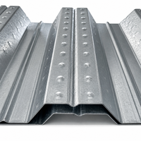 Plancher en acier à profil ouvert robuste pour plateformes de mezzanines d'usines et de centres logistiques, revêtement structurel