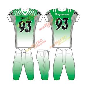 เครื่องแบบอเมริกันฟุตบอลขนาดผู้ใหญ่ชุดกีฬาคุณภาพดีชุดอเมริกันฟุตบอล - Product Image 1