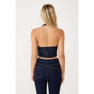 Blusa de Mujer con Cuello en V, Estilo Informal, de Poliéster, para Uso Diario, Estilo Ejecutivo, Invierno, Verano, Sin Mangas, con Logotipo Frontal, Talla XL - Product Image 5