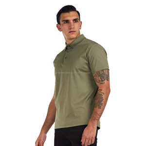 Mejor precio Polos Camisas de algodón de color sólido Camisas Polos para hombre - Product Image 3