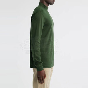 Gran oferta, sudadera informal para hombre, sudadera hecha a medida, nueva llegada, cómoda, personalizada, básica, Sudadera con cuello simulado para hombre - Product Image 3