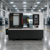 Tour CNC à lit incliné de qualité industrielle CKD108L, portée de coupe 500 mm