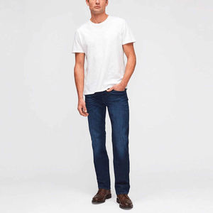 Pantalones vaqueros rectos ajustados para hombre, pantalones largos ajustados, Vaqueros cómodos, ropa informal para hombre - Product Image 4