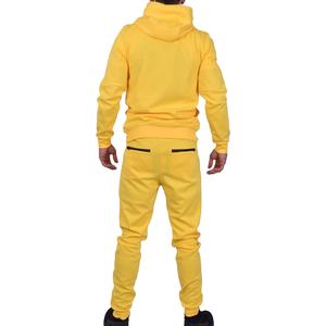 Ensemble de survêtement unisexe 100 % coton personnalisé imprimé, délavé à l'acide, style streetwear avec sweat à capuche et pantalon pour homme 2026 - Product Image 3