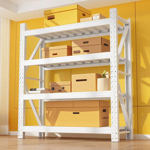 رف تخزين معدني متعدد الطبقات في المستودع جميل - Product Image 6