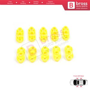 BWR19-1 10 Piezas Clips Guía para Elevalunas para Pontiac Oldsmobile Impala Cadillac GM Saab 20369894 20369895 Hecho en Turquía - Product Image 6