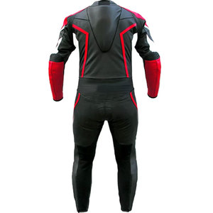Combinaison de moto en cuir respirante, anti-chute, résistante à l'usure, imperméable, coupe-vent, unisexe, pour la course - Product Image 2