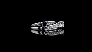 Anillo Solitario con Diamante Cultivado en Laboratorio |   Anillo de Diamantes Elegante para Uso Diario y Regalos - Product Image 3