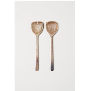 Best Deal Wooden Salad Server Set Elegant Home Restaurant Tableware Decoration <b>Flatware</b> for Weddings - Product Image 5