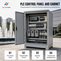 Vente directe d'usine - Panneau/Armoire de commande PLC programmable pour fontaine/industrie/résidentiel