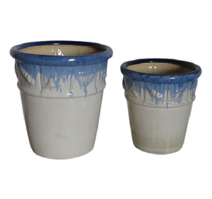 [Leo Nguyen Le] - Vente en gros de pots de fleurs en céramique vernissée à prix avantageux pour la maison et le jardin - Product Image 1