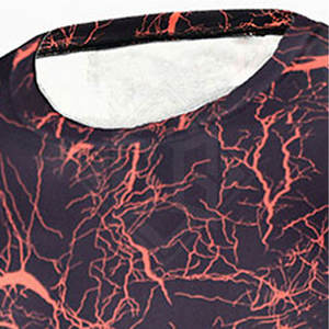 Camiseta de Protección Solar Transpirable de Primera Calidad para Hombre, Spandex/Poliéster, Impresión de Logotipo por Sublimación Personalizada para una Protección Solar Óptima - Product Image 4