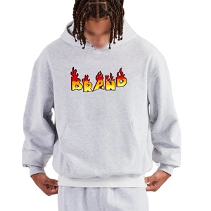 Sudaderas con Capucha Extra Grandes Personalizadas, 100% Poliéster, para Hombre, Tallas Grandes, 330 Gramos, Lisas, con Bordado Personalizado, Logotipo Impreso en la Parte Delantera, para Invierno - Product Image 1