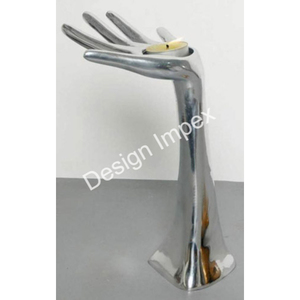 Premium Quality Candle Holder Seashell Design Aluminium Candle Wax Stand Decorative Scented Candle Holder for Parties <b>Table</b> Deco - Product Image 3