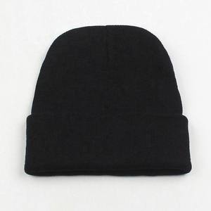 Gorro Hecho en Pakistán Venta al por mayor Gorros de invierno Sombrero Precio barato Diseño liso Gorro de alta calidad - Product Image 3