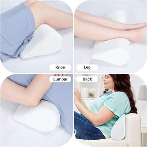 Almohada ortopédica para el cuello Cervical de tela de espuma viscoelástica, soporte de contorno ergonómico ajustable almohada Cervical de rebote lento sin látex - Product Image 5