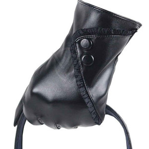 Nouvelle mode de gants en cuir respirants écologiques d'extérieur de haute qualité pour hommes pour l'hiver écran tactile léger - Product Image 2