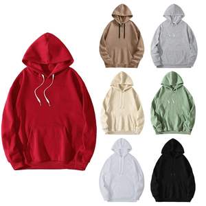 Sweats à capuche en polyester personnalisés 280 GSM sweats légers prix d'usine vente en gros de sweats confortables et doux de qualité supérieure - Product Image 3