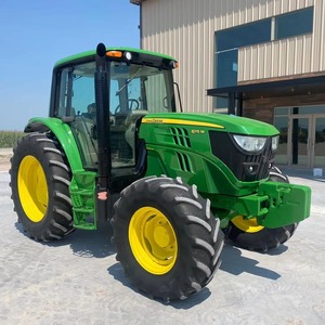 Tracteur John Deere 6120E disponible dès maintenant avec un moteur puissant et des fonctionnalités avancées, parfait pour une utilisation agricole - Product Image 1