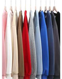 Sweat-shirt uni de qualité supérieure à coupe classique pour l'automne, unisexe, en coton de haute qualité, élégant et jeune, pour la vente en gros, à porter au quotidien - Product Image 4