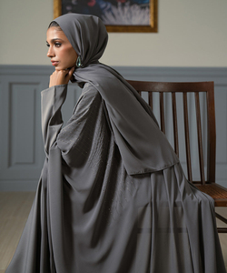 Offre Spéciale léger et confortable dames Abaya vente en gros vêtements islamiques confortable Abaya pour dames dernier modèle OEM - Product Image 4