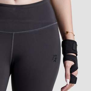 Charcoal Knitted Gym <b>Leggings</b> for Women <b>Workout</b> Run <b>Leggings</b> Made in Pakistan-GymArmour - Product Image 6