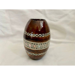 Portalápices de madera con forma personalizada de diseño moderno, portalápices con incrustaciones de hueso de madera de calidad de lujo a un precio competitivo - Product Image 2