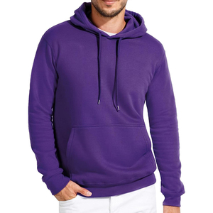 Sudaderas con capucha de algodón duradero con diseño OEM de lana personalizado para ropa de pareja Unisex directo de fábrica de alta calidad y bajo precio con capucha - Product Image 3