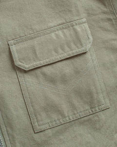 Vestes de vêtements de travail en toile personnalisée veste de travail lourde veste d'hiver décontracté tissé respirant hommes - Product Image 5