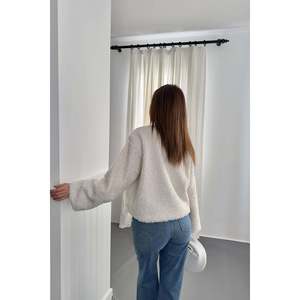 เสื้อแจ็คเก็ตขนสั้นสีเอครู - สีเอครู - Product Image 5