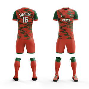 2025 uniforme de fútbol de alta calidad para hombres personalizado de alta calidad de secado rápido transpirable Jersey ropa de fútbol - Product Image 5
