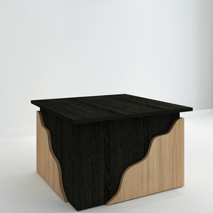 Usine directe S0010 Table basse en bois noir-saphir chêne nouveau Design moderne élégance haute qualité salon meubles de maison - Product Image 3