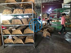 ถาดหวายรูปทรงระฆังสำหรับคริสต์มาส งานฝีมือสานด้วยมือ ถาดเสิร์ฟสำหรับเทศกาล ของตกแต่งบ้านสไตล์ธรรมชาติสำหรับคริสต์มาส - Product Image 5