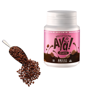 Haute qualité AYA marque café bonbons Latte aromatisé longue durée de vie étiquette personnalisée Vietnam fournisseur fabricant échantillon gratuit - Product Image 1