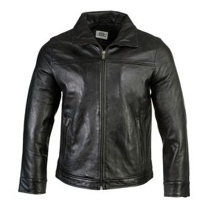 2025 veste en cuir pour hommes ou printemps automne moto Style cuir naturel Slim Fit Biker manteau personnalisé vestes en cuir - Product Image 4