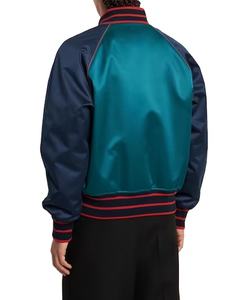 Haute qualité nouvelle mode 2025 nouveau Style de mode hommes Sport basket-ball Bomber veste fermeture éclair veste pour hommes - Product Image 5