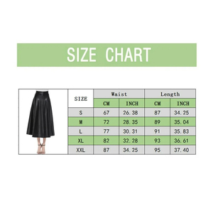 Hasnain Products Women's Stylish Leather Casual Skirt High Quality Comfortable Long Skirts for Winter - Product Image 5