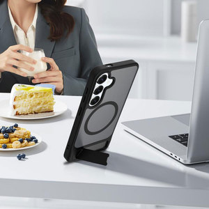 Galaxy S25 5g từ trường hợp Frosted Skin cảm thấy lai PC + TPU bảo vệ bìa được xây dựng trong vòng từ 45 kim loại - Product Image 6