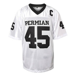 OEM broderie personnalisée uniformes de football américain respirant sergé maillot grande taille Sublimation vêtements de football américain - Product Image 5