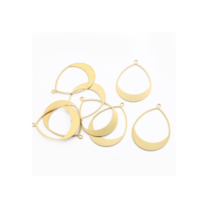 แฟชั่นสแตนเลสชุบทองฝรั่งเศสsilerต่างหูรอบตะขอสําหรับเครื่องประดับทําชิ้นส่วนการออกแบบที่ไม่ซ้ําใครผู้ขายร้อน - Product Image 6