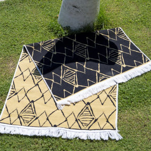 Alfombra Reversible 70% algodón reciclado 25% poliéster 5% viscosa sostenible - Product Image 1