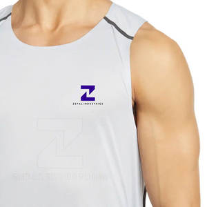 Ropa de entrenamiento Camiseta sin mangas hecha a medida para hombres Ropa de gimnasio Hombres Camiseta sin mangas Transpirable Hombres Camiseta sin mangas - Product Image 5