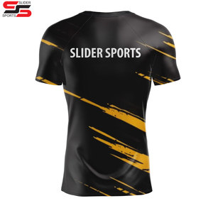 Wholesale BJJ Rash Guard Long Sleeve <b>Compression</b> <b>Shirt</b> Men UV UPF 50+ Surfing BJJ Rashguards - Product Image 2