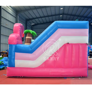 Outdoor PVC Kids Inflatable Jumping Castle Commercial Grade Children Bouncy Castle with Slide for Play <b>Entertainment</b> - Product Image 3