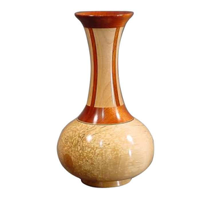 El mejor en 2024, jarrón de madera decorativo de mesa alto, accesorios para arreglos florales, jarrones de madera baratos para flores secas - Product Image 4