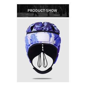 Casco de fútbol de rugby americano protector deportivo hecho a medida, casco de portero para casco protector de cabeza de carcasa blanda - Product Image 2
