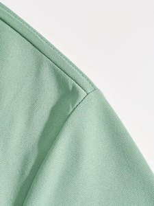 Chemise de golf pour homme, respirante, anti-humidité, légère, extensible, à manches courtes, boutonnée, pour les sports de plein air en été - Product Image 4