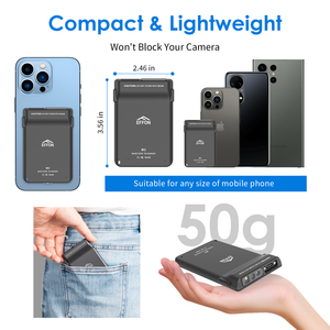 เครื่องสแกนบาร์โค้ดไร้สายรุ่นใหม่ปี 2026 ความจุแบตเตอรี่ 600mAh แบบ 2 มิติ พร้อมคลิปหนีบด้านหลัง เชื่อมต่อบลูทูธ ดีไซน์บางเฉียบ สำหรับการจัดการคลังสินค้าและการรับสินค้าด่วน - Product Image 2