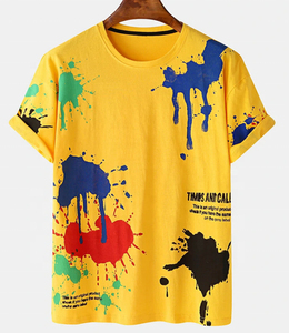 Vente en gros 2025 – Nouveau T-shirt en molleton pour homme, sur mesure, OEM, séchage rapide, respirant, confortable, anti-plis, écologique, 100 % coton - Product Image 4